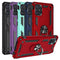 TJS "DuoGuard" Ring Kickstand Phone Case for Samsung Galaxy A51