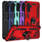 TJS "DuoGuard" Ring Kickstand Phone Case for Samsung Galaxy A13 5G