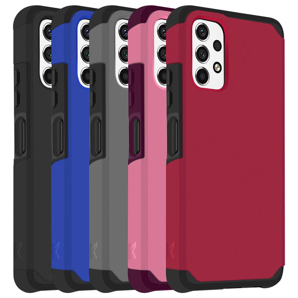 TJS "ArmorLux" Hybrid Phone Case for Samsung Galaxy A23 5G