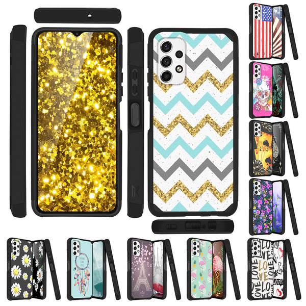 TJS "ArmorLux" Hybrid Phone Case for Samsung Galaxy A23 5G