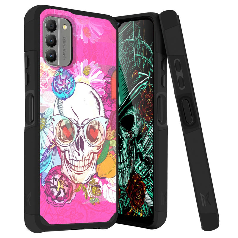 TJS "ArmorLux" Hybrid Phone Case for Nokia G400