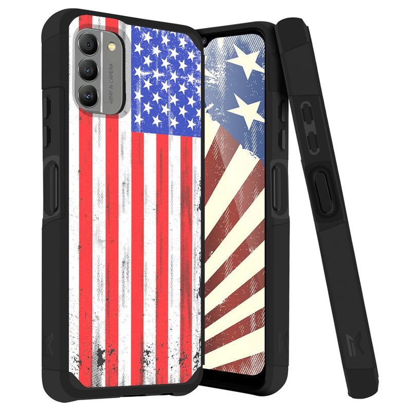 TJS "ArmorLux" Hybrid Phone Case for Nokia G400