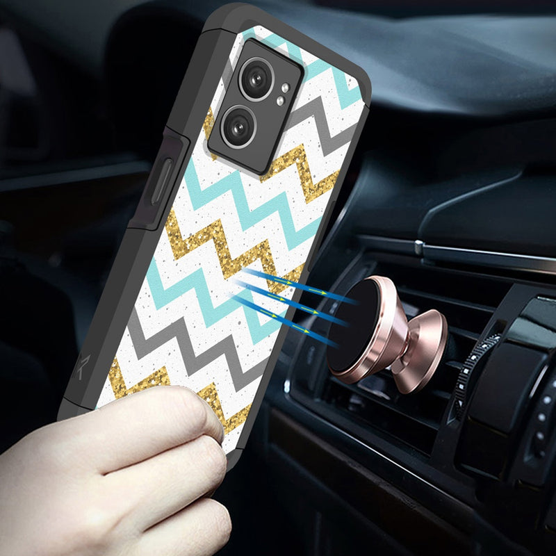 TJS "ArmorLux" Hybrid Phone Case for One Plus Nord N300 5G