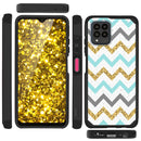 TJS "ArmorLux" Hybrid Phone Case for T-Mobile Revvl 6 Pro 5G