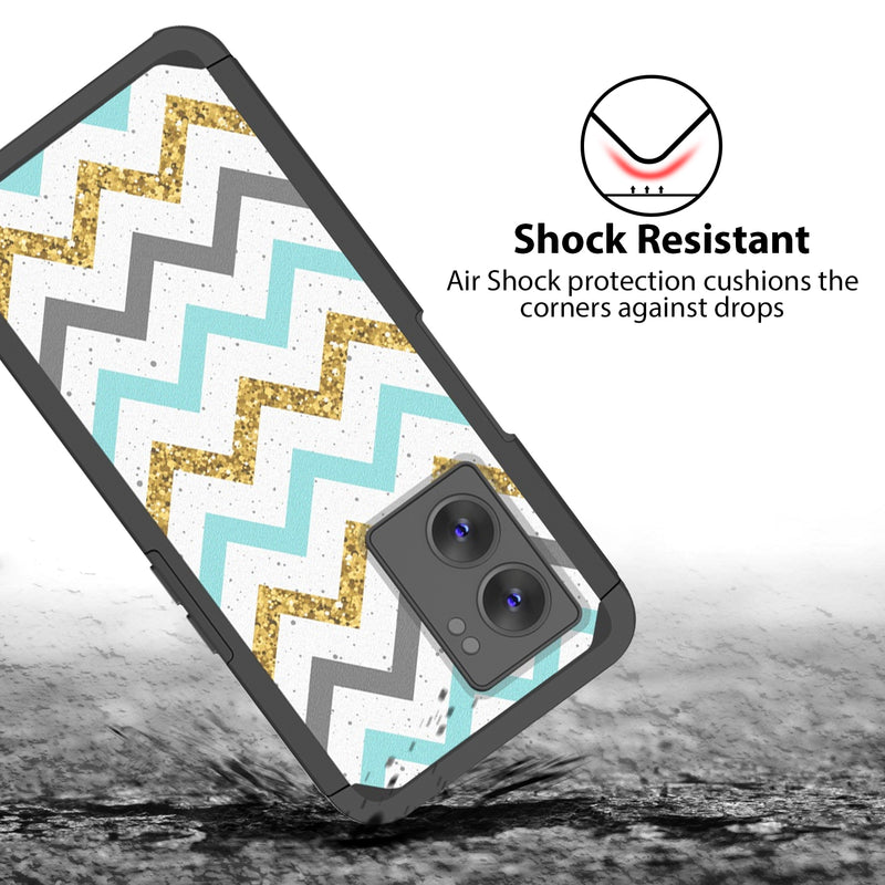 TJS "ArmorLux" Hybrid Phone Case for One Plus Nord N300 5G