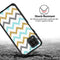 TJS "ArmorLux" Hybrid Phone Case for T-Mobile Revvl 6 Pro 5G