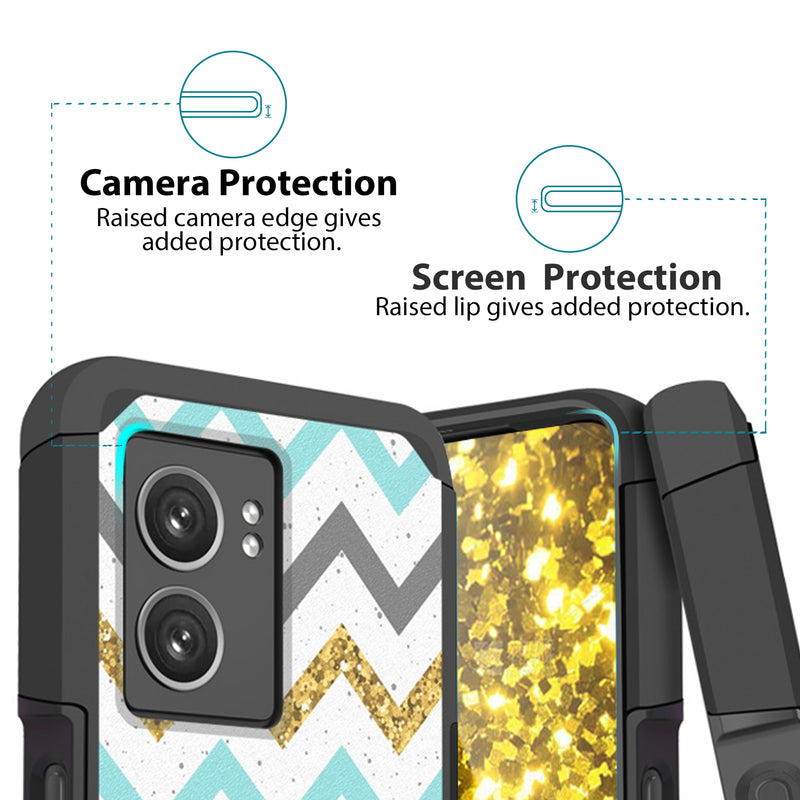 TJS "ArmorLux" Hybrid Phone Case for One Plus Nord N300 5G