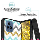 TJS "ArmorLux" Hybrid Phone Case for T-Mobile Revvl 6 5G