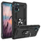 TJS "DuoGuard" Ring Kickstand Phone Case for Samsung Galaxy A51