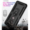 TJS "DuoGuard" Ring Kickstand Phone Case for Motorola G Power 2021