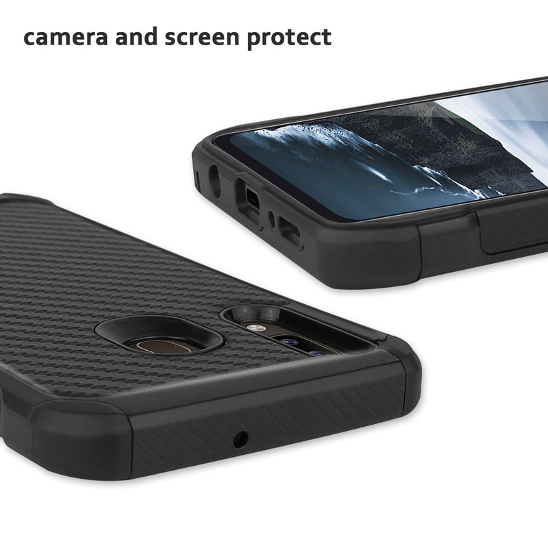 TJS "IMPACT" Hybrid Phone Case for Galaxy A20, Galaxy A30, Galaxy A50 - InfinityAccessories017