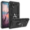 TJS "DuoGuard" Ring Kickstand Phone Case for Motorola Moto G Stylus 2021