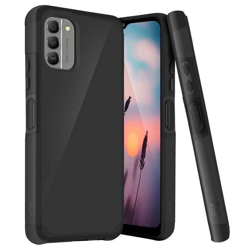 TJS "ArmorLux" Hybrid Phone Case for Nokia G400