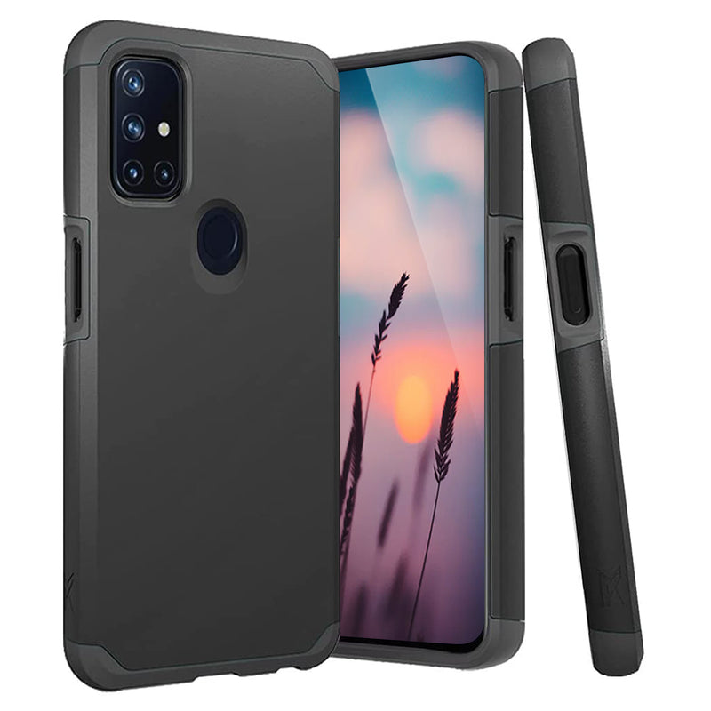 TJS "ArmorLux" Hybrid Phone Case for OnePlus Nord N10