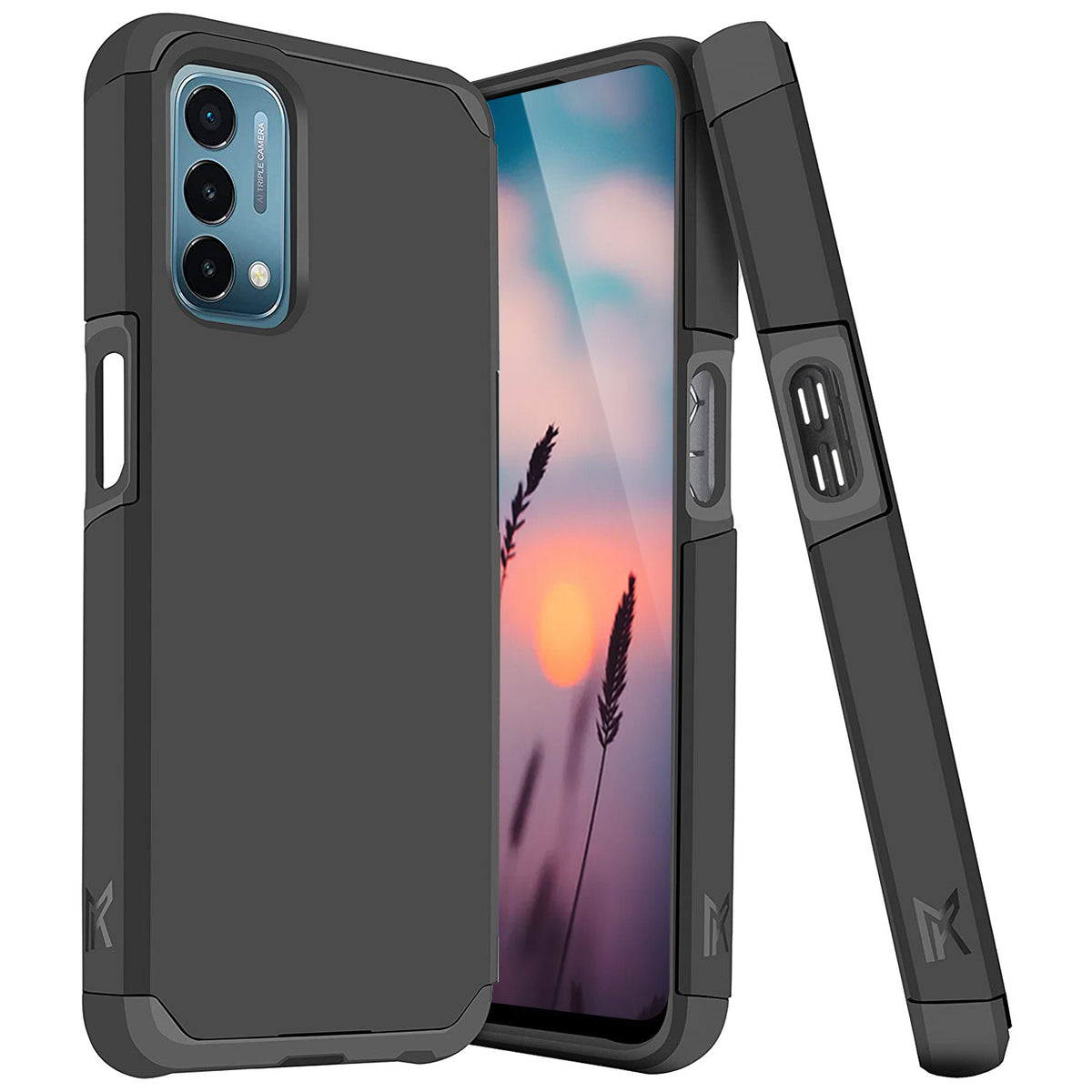 TJS "ArmorLux" Hybrid Phone Case for OnePlus Nord N200