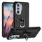 TJS "DuoGuard" Ring Kickstand Phone Case for Motorola G 5G 2022