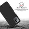 TJS "ArmorLux" Hybrid Phone Case for T-Mobile Revvl 6 Pro 5G