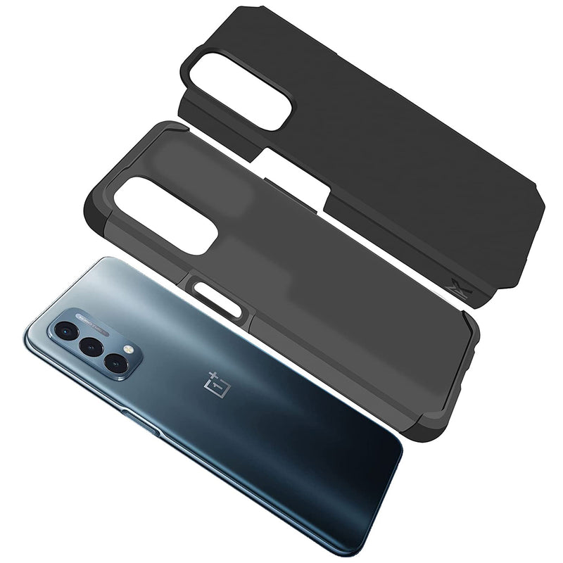 TJS "ArmorLux" Hybrid Phone Case for OnePlus Nord N200