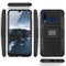 TJS "Jupiter"  Kickstand Phone Cse with Belt Clip Holster for Galaxy A20, Galaxy A30 - InfinityAccessories017