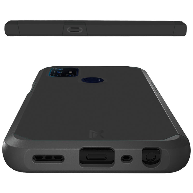 TJS "ArmorLux" Hybrid Phone Case for OnePlus Nord N10