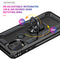 TJS "DuoGuard" Ring Kickstand Phone Case for Motorola G Stylus 5G 2021