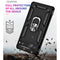 TJS "DuoGuard" Ring Kickstand Phone Case for Google Pixel 6A