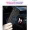 TJS "DuoGuard" Ring Kickstand Phone Case for Motorola G Stylus 5G 2021
