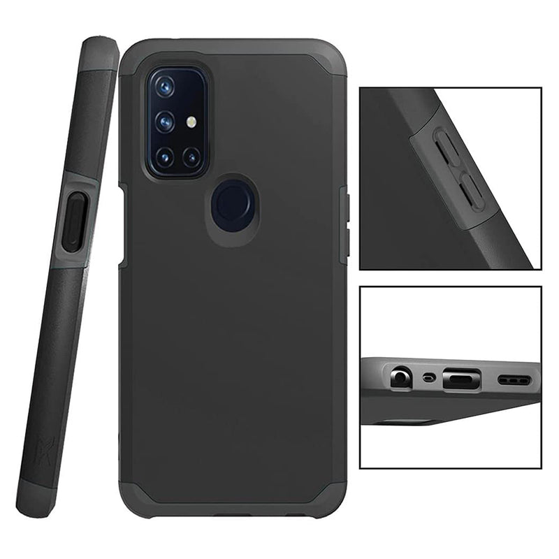 TJS "ArmorLux" Hybrid Phone Case for OnePlus Nord N10