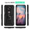 TJS "DuoGuard" Ring Kickstand Phone Case for Motorola G Power 2021