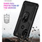 TJS "DuoGuard" Ring Kickstand Phone Case for Motorola G Pure 2021