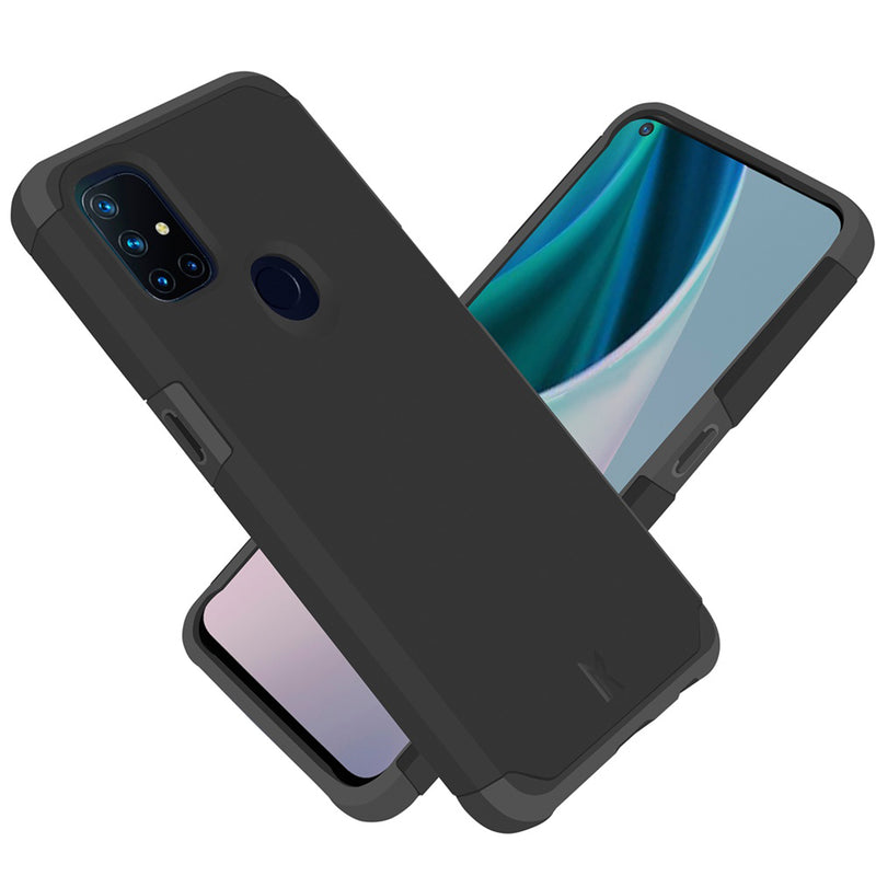 TJS "ArmorLux" Hybrid Phone Case for OnePlus Nord N10