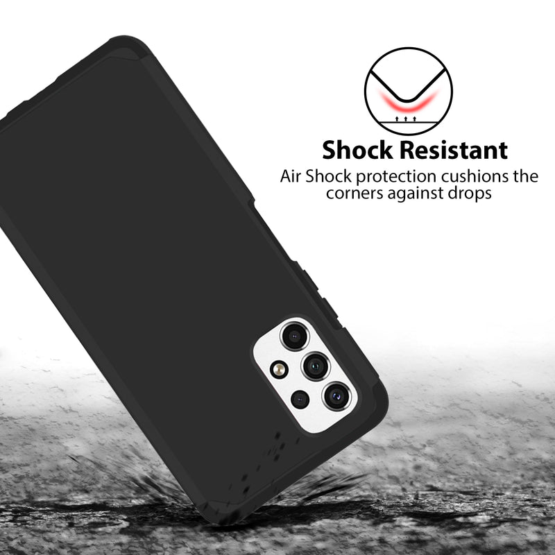 TJS "ArmorLux" Hybrid Phone Case for Samsung Galaxy A23 5G