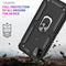 TJS "DuoGuard" Ring Kickstand Phone Case for Samsung Galaxy A22 5G