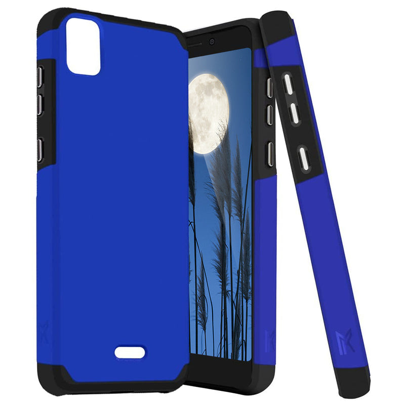 TJS "ArmorLux" Hybrid Phone Case for Cricket Vision Plus