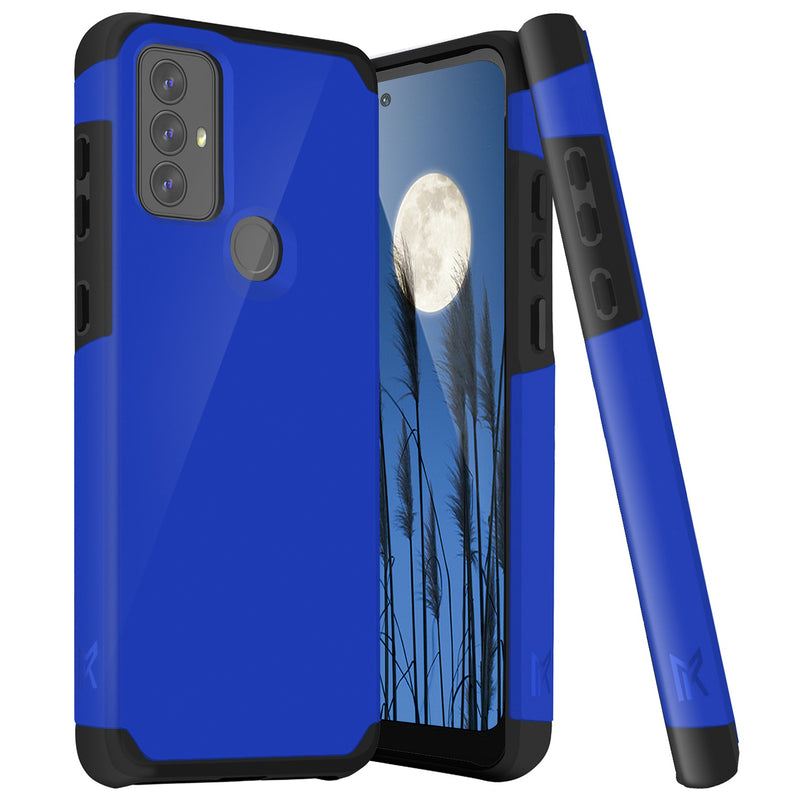 TJS "ArmorLux" Hybrid Phone Case for Motorola G Play 2023
