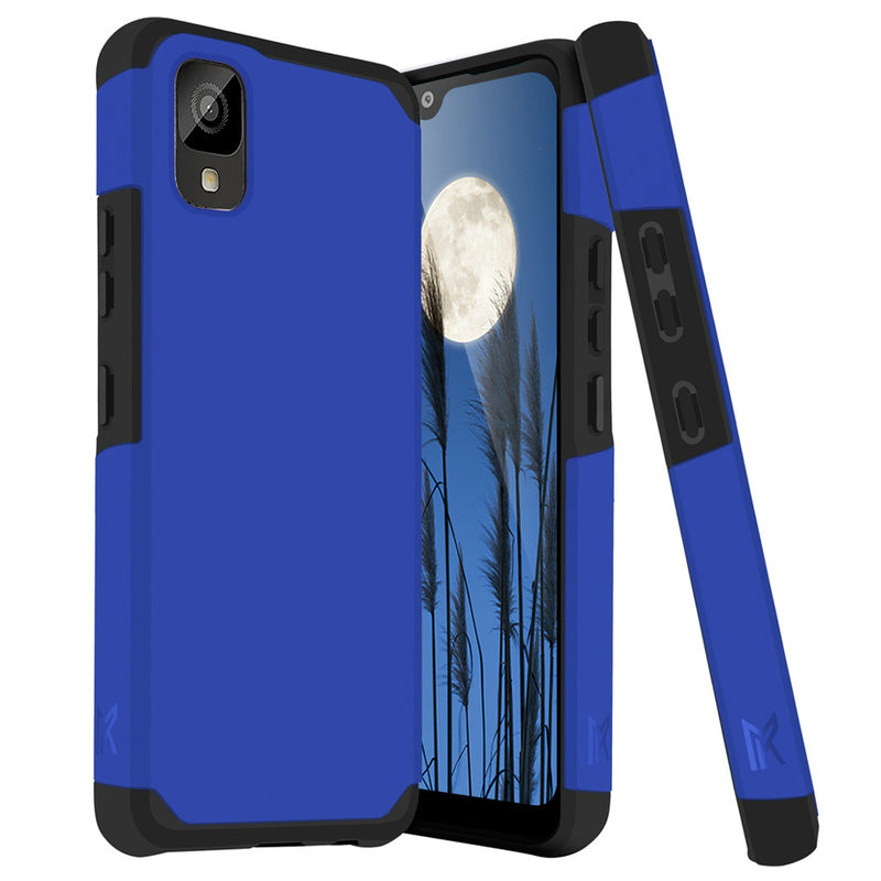TJS "ArmorLux" Hybrid Phone Case for TCL ION Z