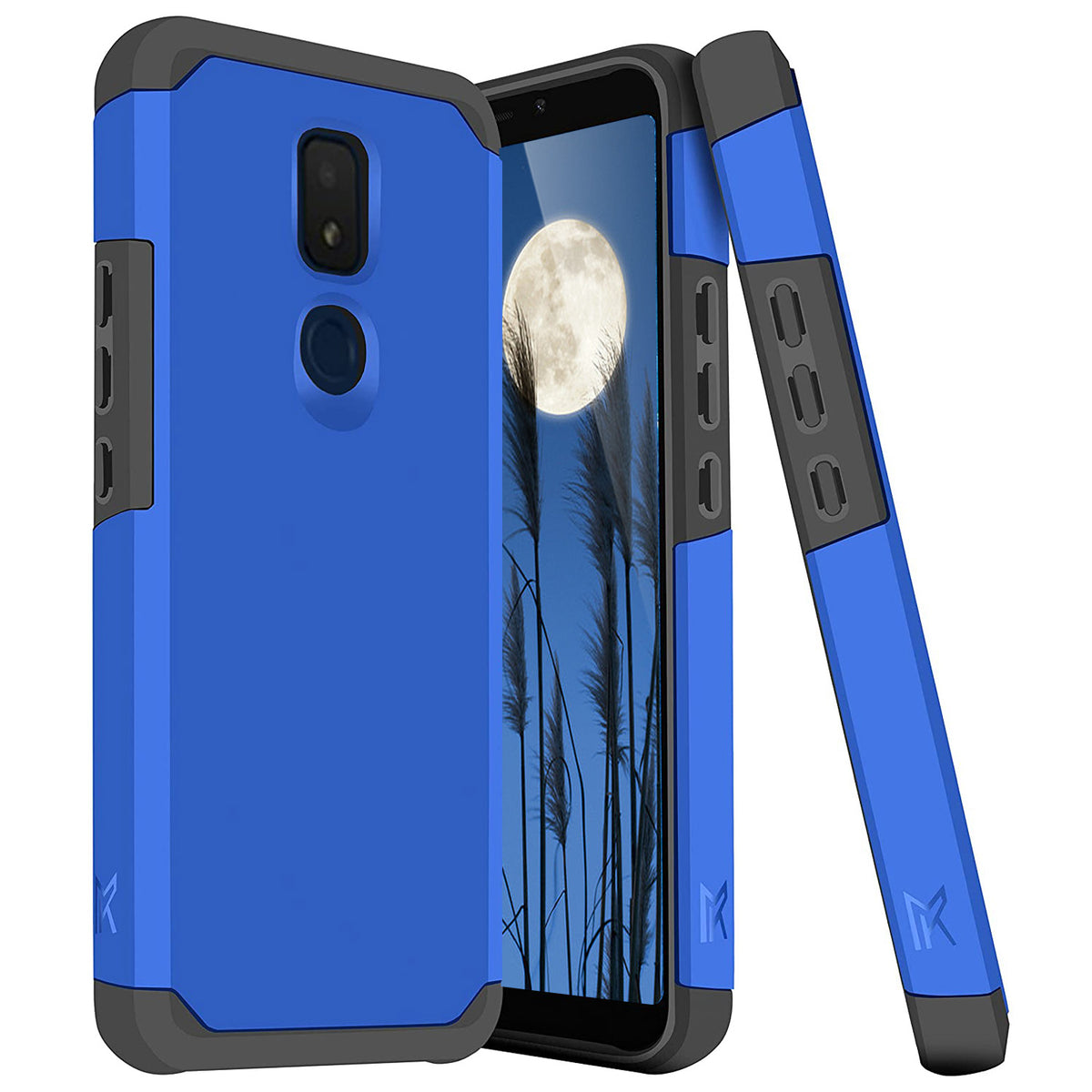 TJS "ArmorLux" Hybrid Phone Case for AT&T Motivate2