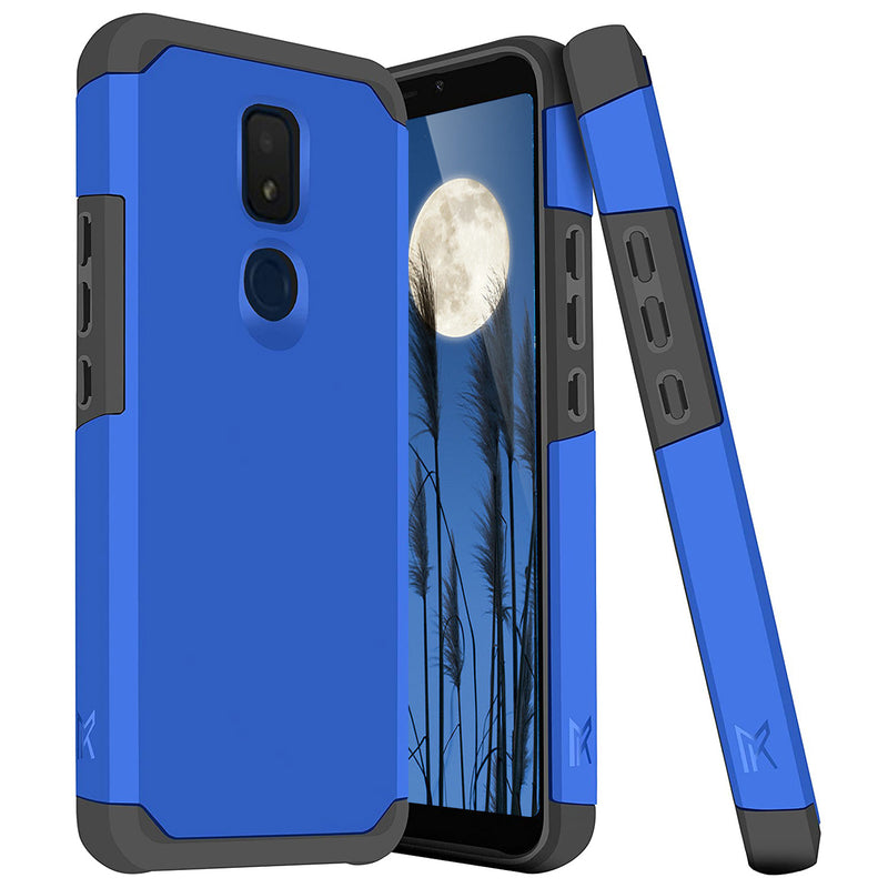 TJS "ArmorLux" Hybrid Phone Case for AT&T Motivate2