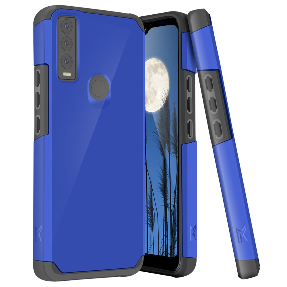 TJS "ArmorLux" Hybrid Phone Case for Cricket Ovation 3