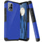 TJS "ArmorLux" Hybrid Phone Case for T-Mobile Revvl 6 Pro 5G