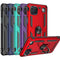 TJS “DuoGuard” Ring Kickstand Phone Case for LG K92 5G