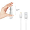 ESOULK 12W 2.4A Dual USB Travel Car Charger with 5ft USB to Lightning Charging Cable