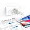 ESOULK 12W 2.4A Dual USB Travel Wall Charger with 5ft USB to Lightning Charging Cable