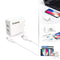 ESOULK 12W 2.4A Dual USB Travel Wall Charger with 5ft USB to Lightning Charging Cable