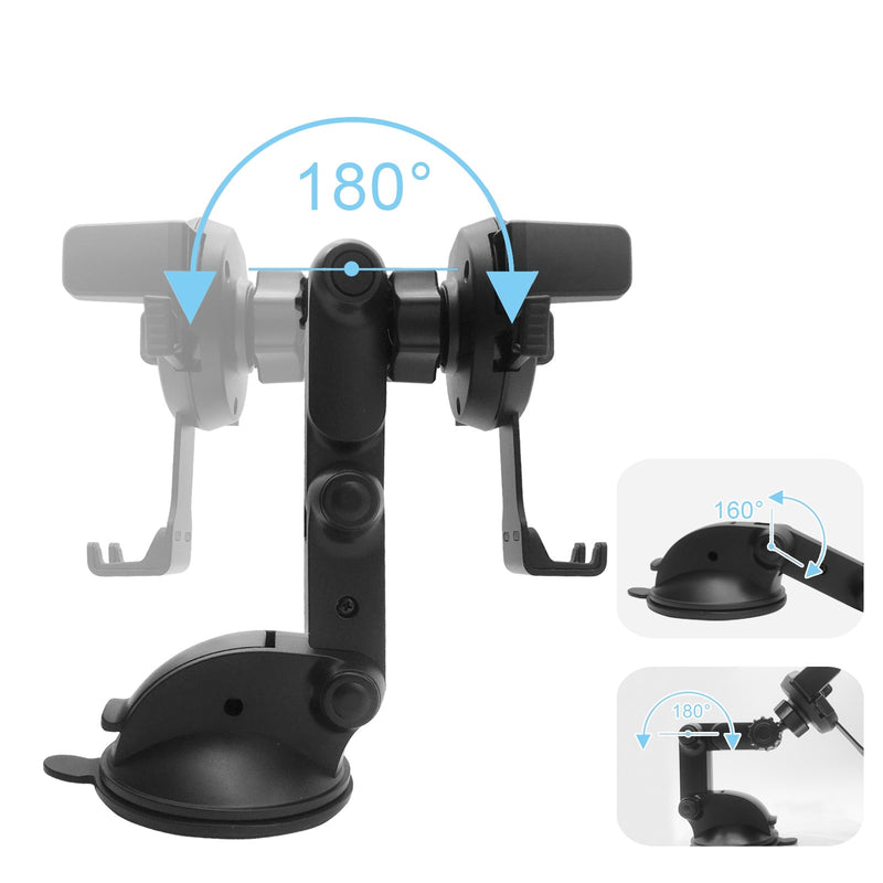 ESOULK One Touch Car Mount for Dashboard Windshield
