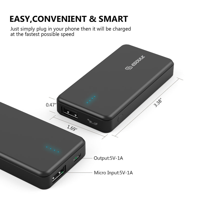ESOULK 3000 mAh Universal Power Bank