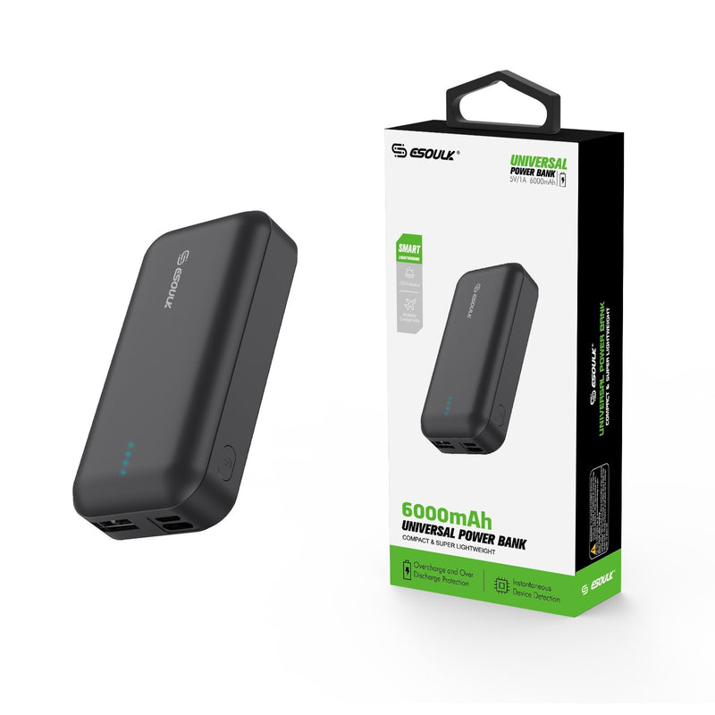 ESOULK 6000 mAh Universal Power Bank