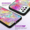 TJS "Minerva" Glitter TPU Phone Case for Samsung Galaxy A52 5G - Rainbow