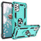 TJS "DuoGuard" Ring Kickstand Phone Case for Samsung Galaxy A52 5G