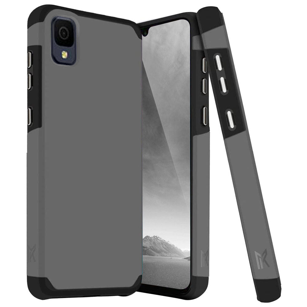 TJS "ArmorLux" Hybrid Phone Case for TCL 30Z